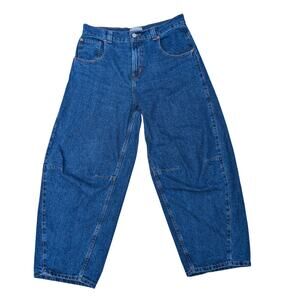 BDG Urban Outfitters Barrel Jeans Women 28 Mid Rise Wide Leg 90s Skater Girl Y2K